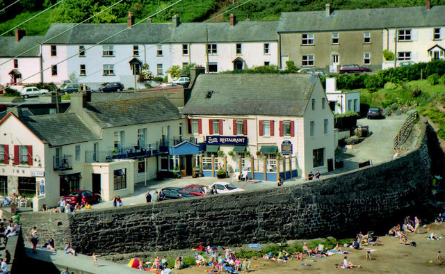 Dunmore East village, Co. Waterford